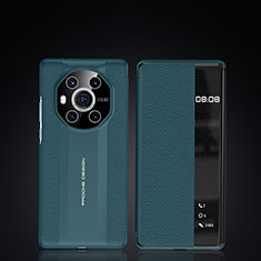 Custodia Lusso Pelle Cover JB5 per Huawei Honor Magic3 5G Verde