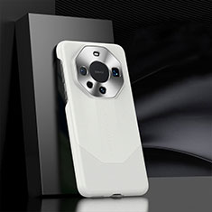 Custodia Lusso Pelle Cover JL1 per Huawei Mate 60 Pro Bianco