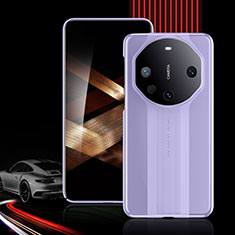 Custodia Lusso Pelle Cover JL4 per Huawei Mate 60 Pro Viola