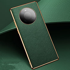 Custodia Lusso Pelle Cover K02 per Huawei Mate 40E Pro 4G Verde