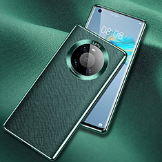 Custodia Lusso Pelle Cover L02 per Huawei Mate 40 Verde