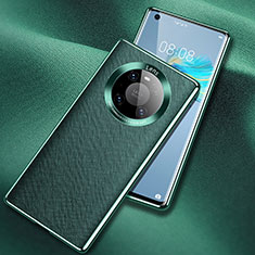 Custodia Lusso Pelle Cover L02 per Huawei Mate 40E 4G Verde