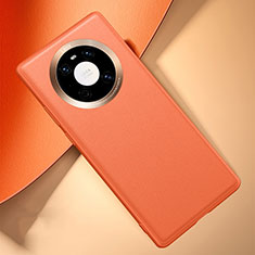 Custodia Lusso Pelle Cover L03 per Huawei Mate 40E 4G Arancione