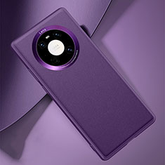 Custodia Lusso Pelle Cover L03 per Huawei Mate 40E 4G Viola