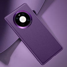 Custodia Lusso Pelle Cover L04 per Huawei Mate 40E Pro 4G Viola