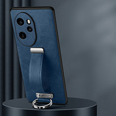 Custodia Lusso Pelle Cover LD1 per Huawei Honor 100 Pro 5G Blu