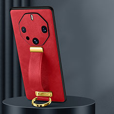 Custodia Lusso Pelle Cover LD1 per Huawei Mate 60 RS Ultimate Rosso