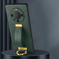 Custodia Lusso Pelle Cover LD2 per Huawei Mate 60 Pro+ Plus Verde