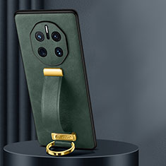 Custodia Lusso Pelle Cover LD3 per Huawei Mate 50 RS Verde