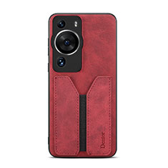 Custodia Lusso Pelle Cover MT1 per Huawei P60 Pro Rosso