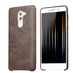 Custodia Lusso Pelle Cover per Huawei Honor 6X Pro Marrone