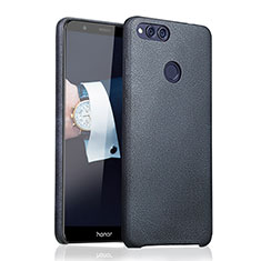 Custodia Lusso Pelle Cover per Huawei Honor 7X Blu