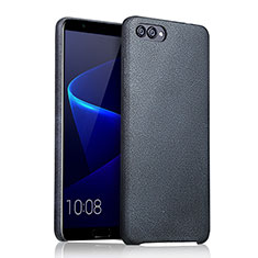 Custodia Lusso Pelle Cover per Huawei Honor V10 Blu