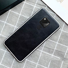 Custodia Lusso Pelle Cover per Huawei Mate 20 Nero