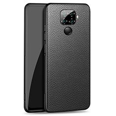 Custodia Lusso Pelle Cover per Huawei Nova 5i Pro Nero