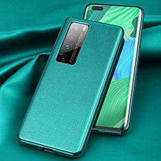 Custodia Lusso Pelle Cover per Huawei Nova 7 Pro 5G Verde