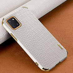 Custodia Lusso Pelle Cover per Samsung Galaxy M60s Bianco