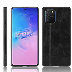 Custodia Lusso Pelle Cover per Samsung Galaxy S10 Lite Nero