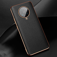 Custodia Lusso Pelle Cover per Xiaomi Poco F2 Pro Nero