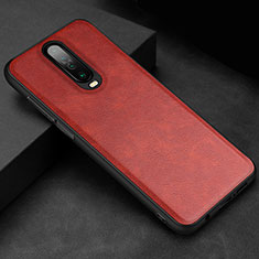 Custodia Lusso Pelle Cover per Xiaomi Poco X2 Rosso
