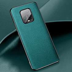 Custodia Lusso Pelle Cover per Xiaomi Redmi 10X Pro 5G Verde