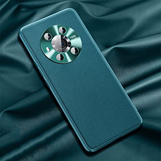 Custodia Lusso Pelle Cover QK1 per Huawei Honor Magic3 5G Verde