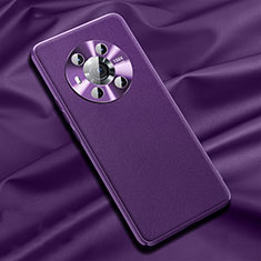Custodia Lusso Pelle Cover QK1 per Huawei Honor Magic3 5G Viola