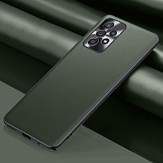 Custodia Lusso Pelle Cover QK1 per Samsung Galaxy A23 4G Verde