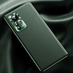 Custodia Lusso Pelle Cover QK1 per Xiaomi Mi 12T 5G Verde