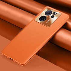 Custodia Lusso Pelle Cover QK1 per Xiaomi Mi 13T Pro 5G Arancione