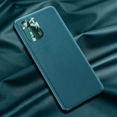 Custodia Lusso Pelle Cover QK1 per Xiaomi Redmi Note 10 Pro 5G Verde