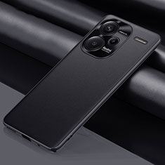 Custodia Lusso Pelle Cover QK1 per Xiaomi Redmi Note 13 Pro+ Plus 5G Nero
