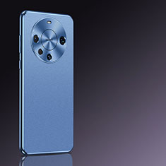 Custodia Lusso Pelle Cover QK2 per Huawei Mate 60 Pro+ Plus Blu