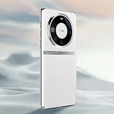 Custodia Lusso Pelle Cover QK3 per Huawei Mate 60 Pro+ Plus Bianco