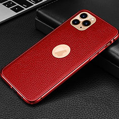 Custodia Lusso Pelle Cover R01 per Apple iPhone 11 Pro Rosso