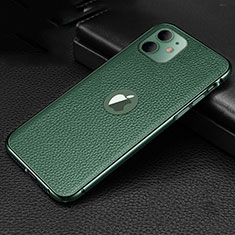 Custodia Lusso Pelle Cover R01 per Apple iPhone 11 Verde