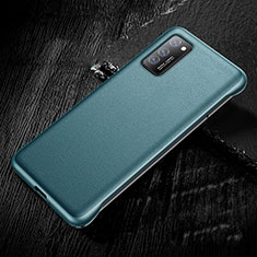 Custodia Lusso Pelle Cover R01 per Huawei Honor V30 5G Ciano