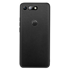 Custodia Lusso Pelle Cover R01 per Huawei Honor View 20 Nero