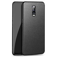 Custodia Lusso Pelle Cover R01 per Oppo RX17 Pro Nero