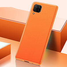 Custodia Lusso Pelle Cover R02 per Huawei Nova 7i Arancione