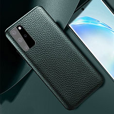 Custodia Lusso Pelle Cover R02 per Samsung Galaxy S20 Plus 5G Verde