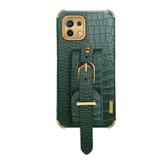 Custodia Lusso Pelle Cover R02 per Xiaomi Mi 11 5G Verde