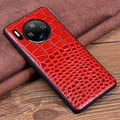 Custodia Lusso Pelle Cover R03 per Huawei Mate 30 Pro Rosso