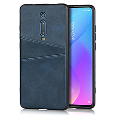 Custodia Lusso Pelle Cover R03 per Xiaomi Redmi K20 Pro Blu