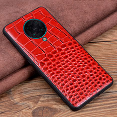 Custodia Lusso Pelle Cover R03 per Xiaomi Redmi K30 Pro Zoom Rosso