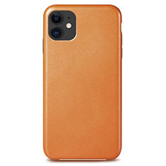 Custodia Lusso Pelle Cover R04 per Apple iPhone 11 Arancione