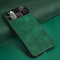 Custodia Lusso Pelle Cover R04 per Apple iPhone 11 Pro Verde