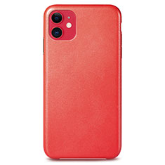 Custodia Lusso Pelle Cover R04 per Apple iPhone 11 Rosso