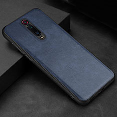 Custodia Lusso Pelle Cover R04 per Xiaomi Mi 9T Blu