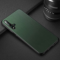 Custodia Lusso Pelle Cover R05 per Huawei Honor 20 Verde